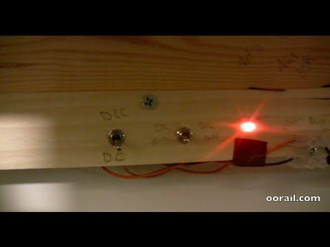 Wiring DCC and DC Model Railway controllers to the same track